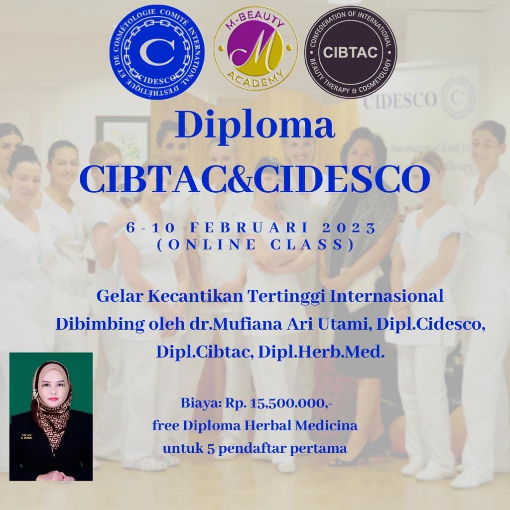 Diploma Cibtaac dan Cidesco 6-10